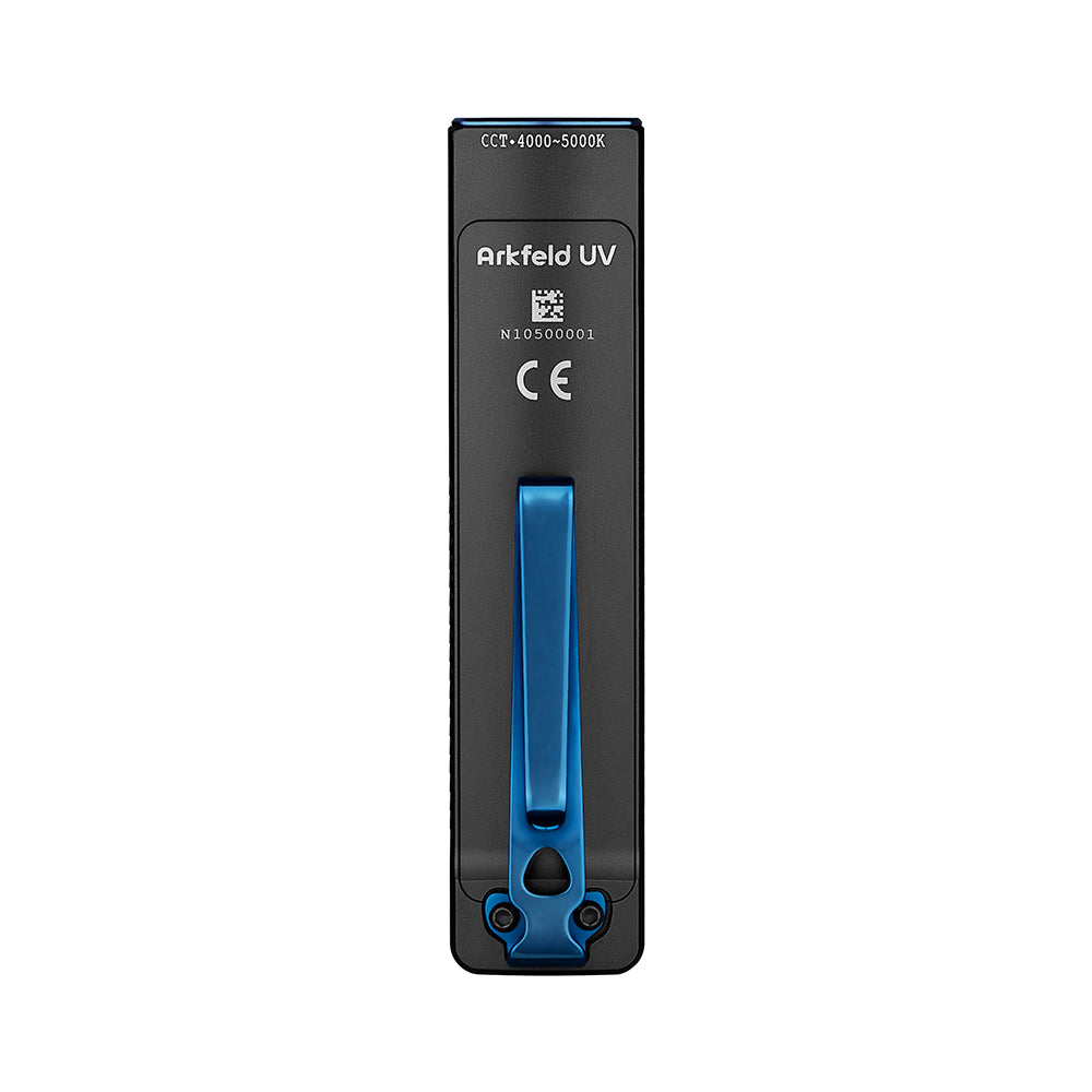 OLight - Arkfeld UV - White Light and UV Dual Light Sources Flashlight