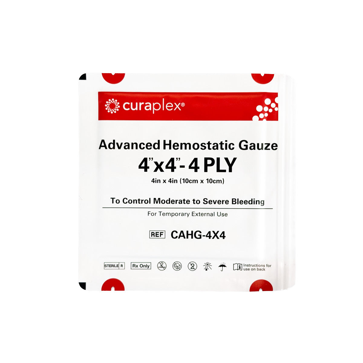 Curaplex® Advanced Hemostatic Gauzes - Z-Fold - Rolled - Pad