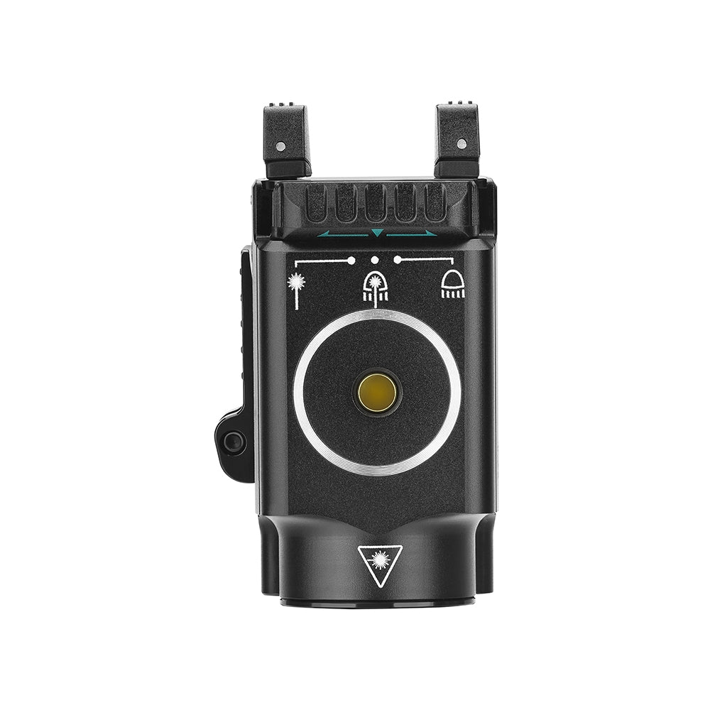 OLight - BALDR Mini Tactical Light 600 Lumens & Green Laser Combo