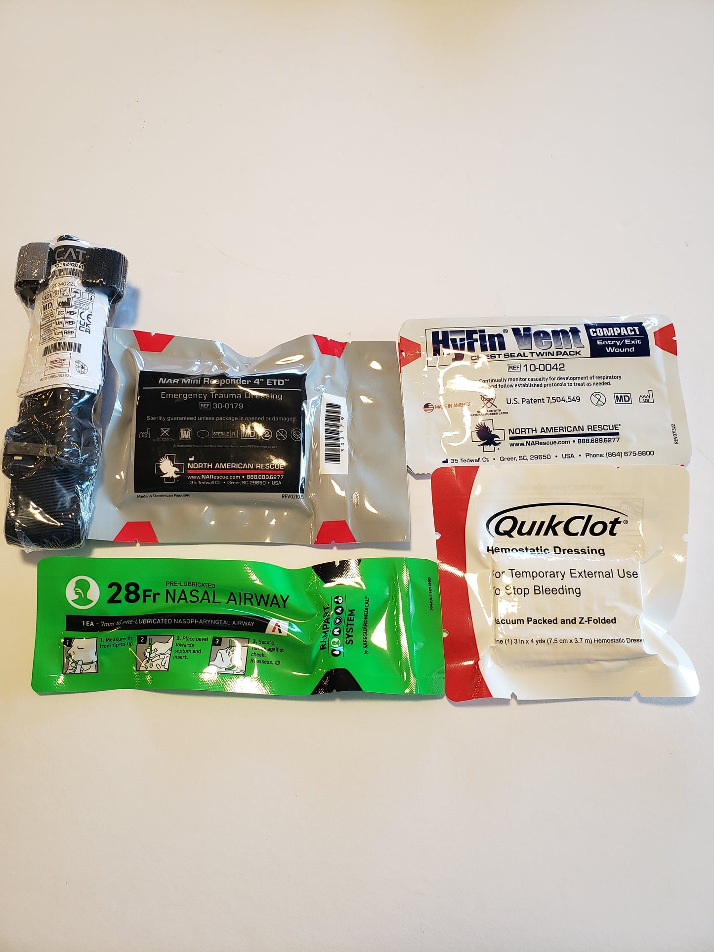 EAGLE INDUSTRIES - Ambidextrous Belt IFAK Med Pouch with Our FIVE Essential TFAK Supplies, and More...