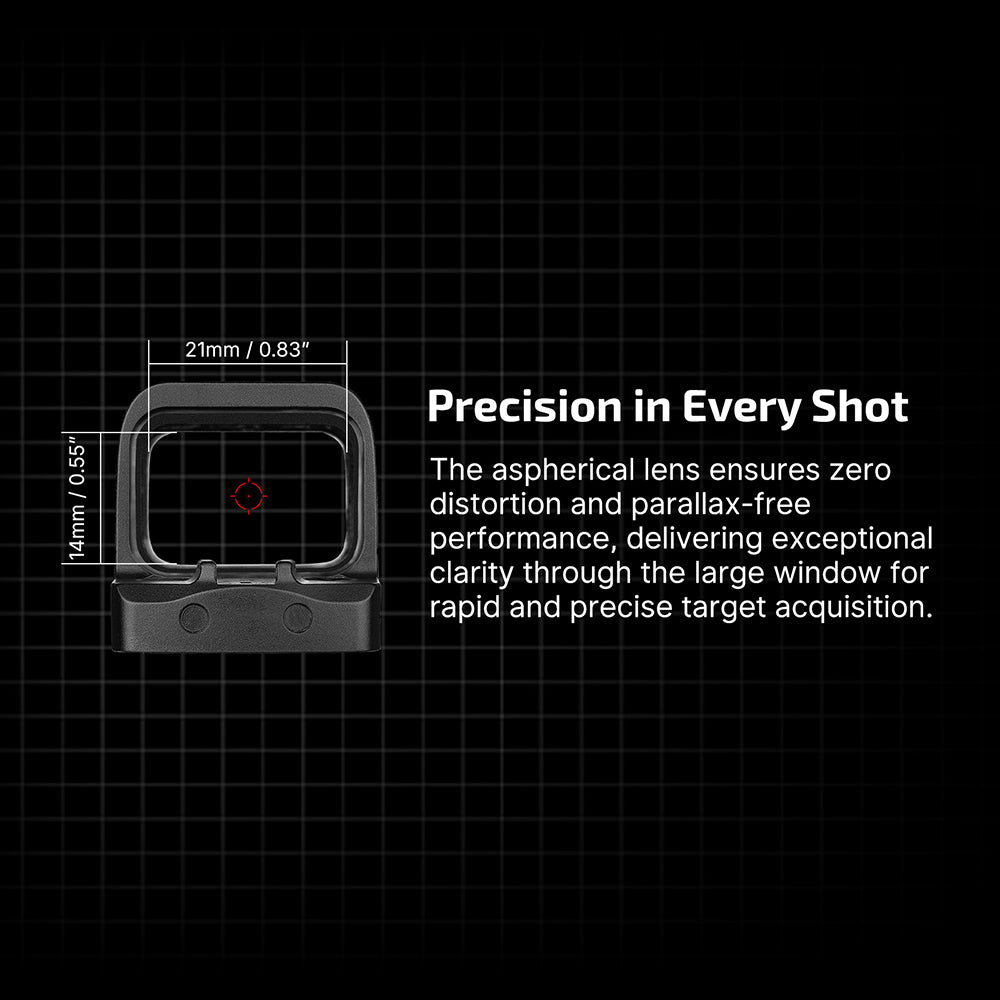 OLight - Osight S 2 MOA Dot & 32 MOA Circle RDS with OAL Material