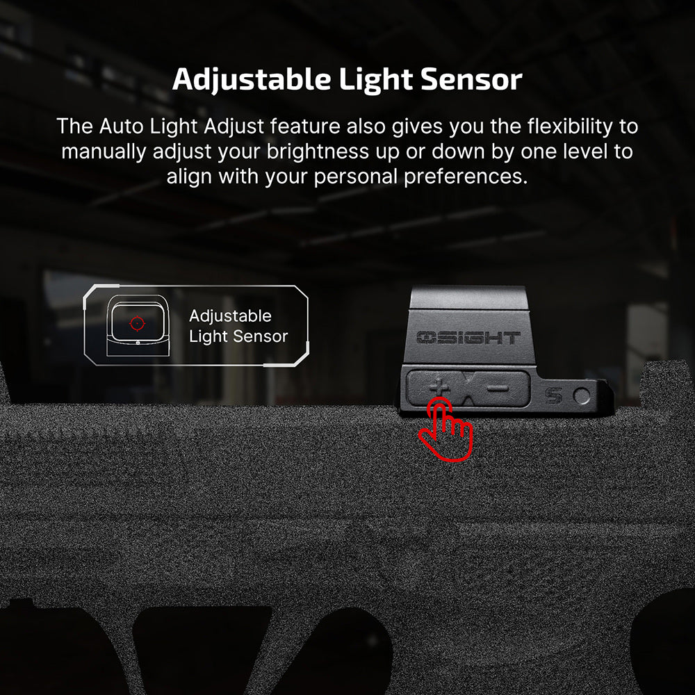 OLight - Osight S 2 MOA Dot & 32 MOA Circle RDS with OAL Material