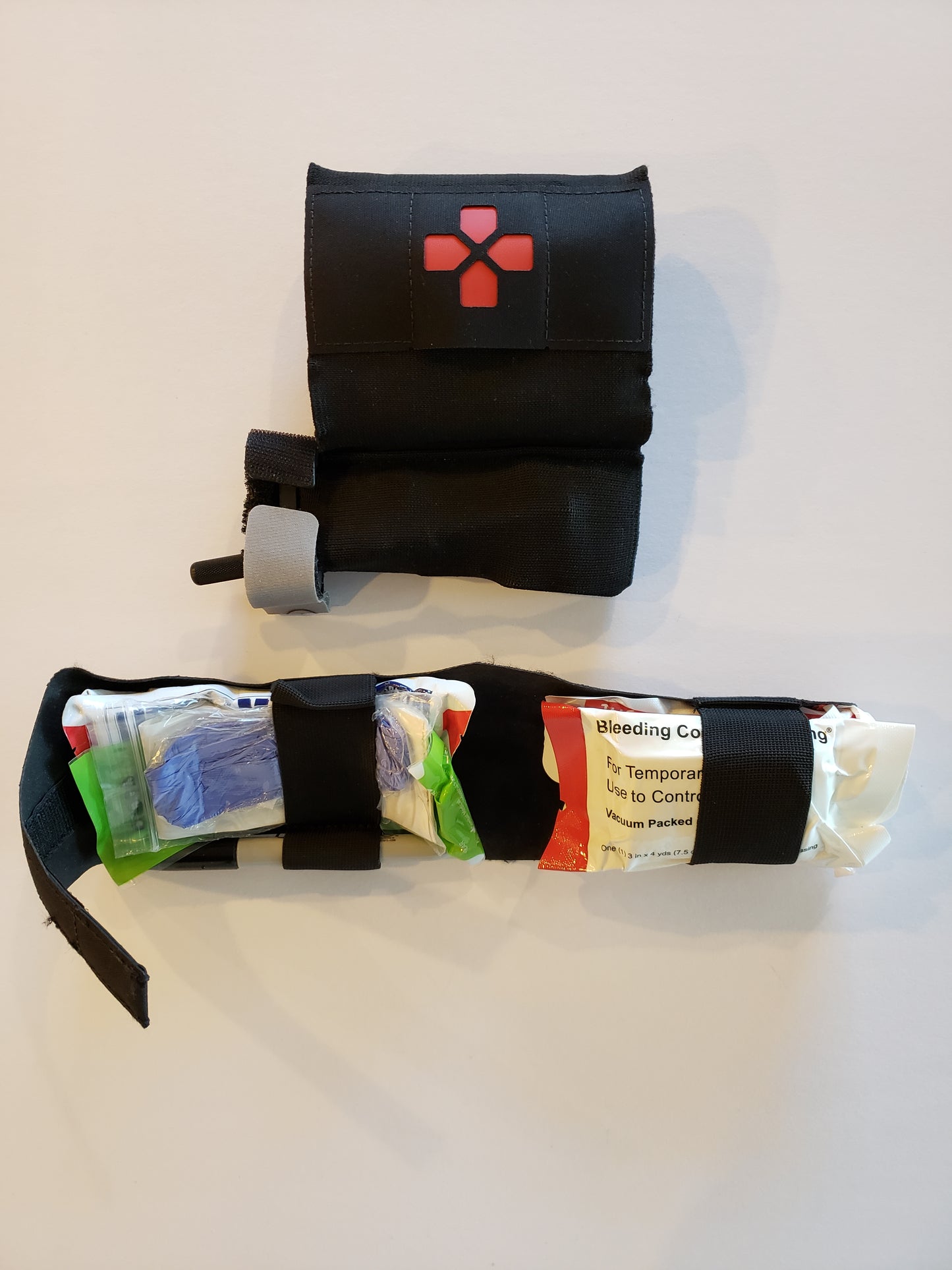 Centa1 Med Kits Blue Force Gear - Micro Trauma Kit NOW! Pouch with Our 9-Piece TFAK Supplies PLUS the BFG "Hammock"