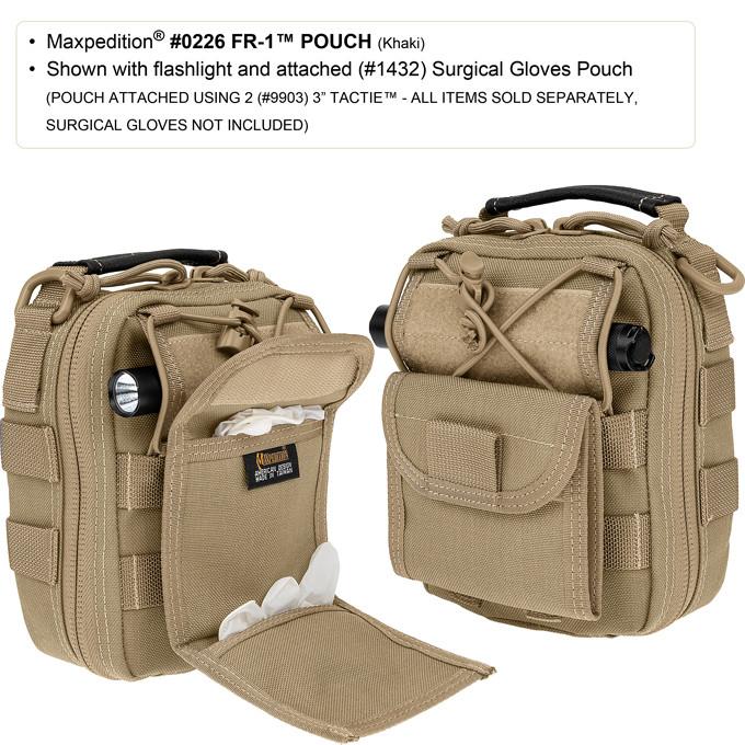 Maxpedition - FR-1 Combat Medical Pouch - Black