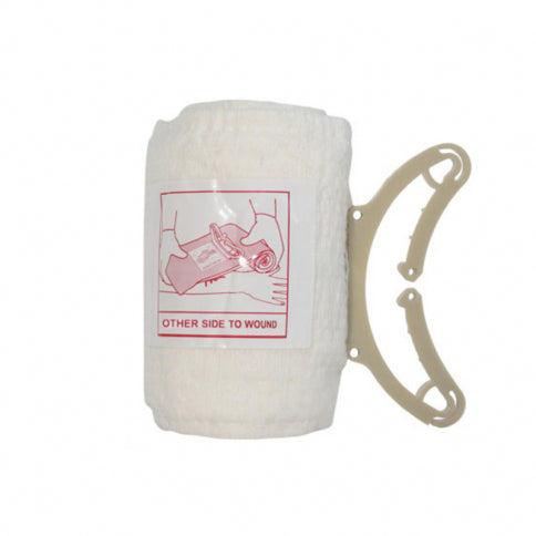 4-Inch Emergency Bandage – White AKA THE ISRAELI BANDAGE® by PERSYS MEDICAL - (Limit 3 Per Customer)