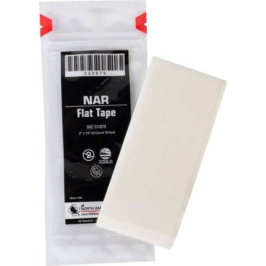 The Top 3 Reasons to Add North American Rescue's 2 INCH FLAT TAPE (6 PACK) to Your TFAK or First Aid Kit Supplies