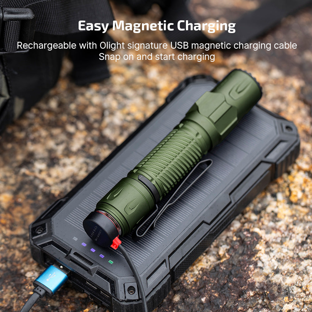Warrior Ultra 2500 Lumens Tactical Flashlight with OAL Material