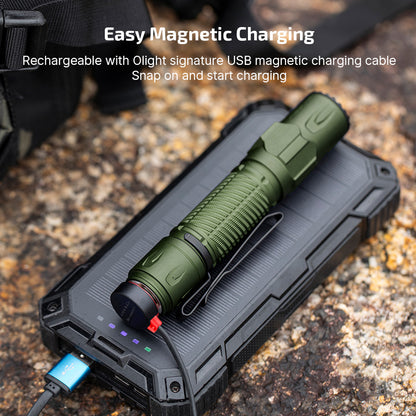 Warrior Ultra 2500 Lumens Tactical Flashlight with OAL Material