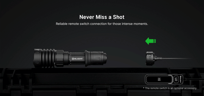 OLight - Warrior X 4 USB-C and MCC Rechargeable Tactical Flashlight With Holster