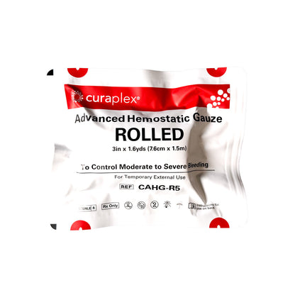 Curaplex® Advanced Hemostatic Gauzes - Z-Fold - Rolled - Pad