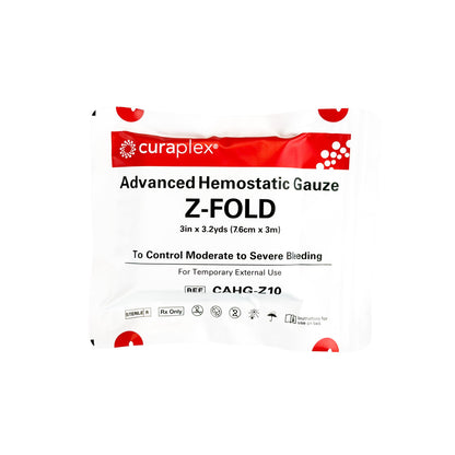 Curaplex® Advanced Hemostatic Gauzes - Z-Fold - Rolled - Pad
