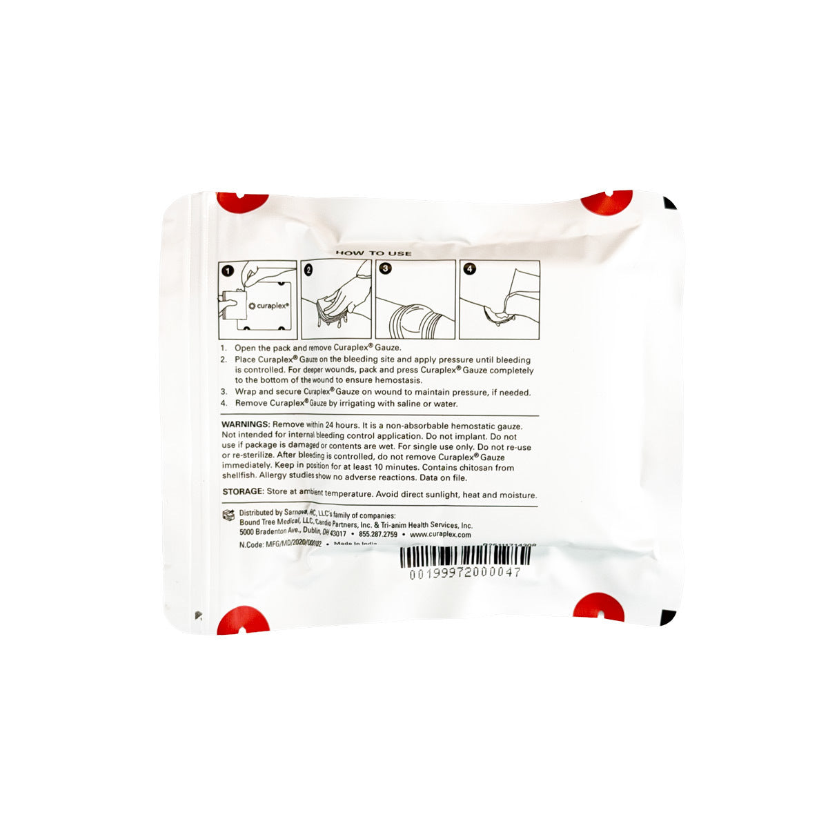 Curaplex® Advanced Hemostatic Gauzes - Z-Fold - Rolled - Pad
