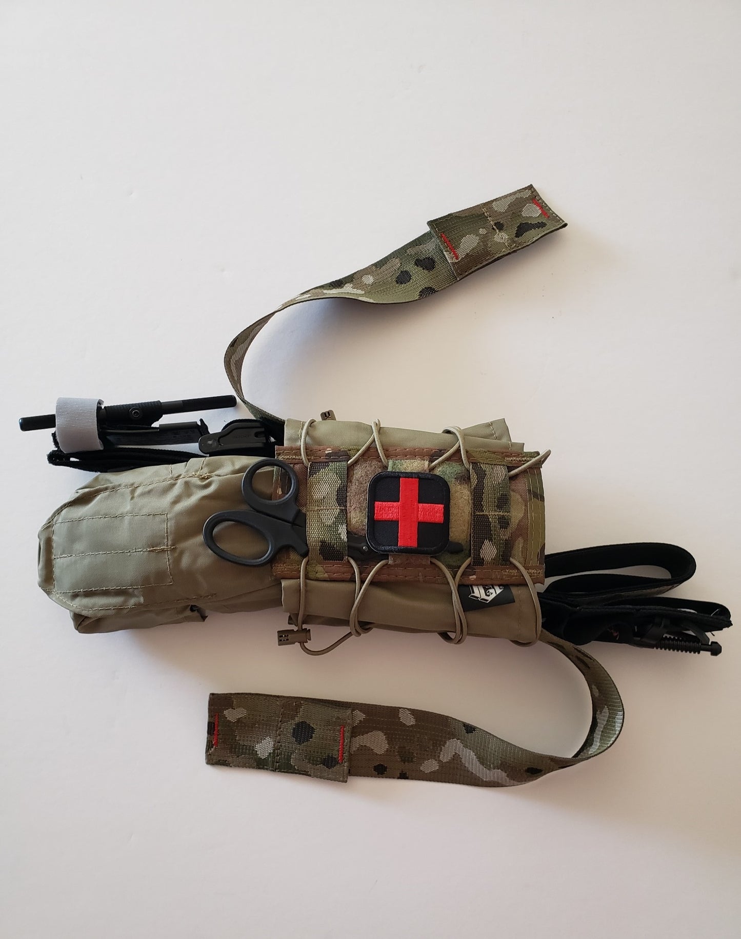 Centa1 Med Kits High Speed Gear - Multi-Mission Medical TACO (M3T) with Our 12-Piece TFAK Supplies: Including Your Choice of TWO Tourniquets!