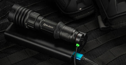 OLight - Warrior X 4 USB-C and MCC Rechargeable Tactical Flashlight With Holster