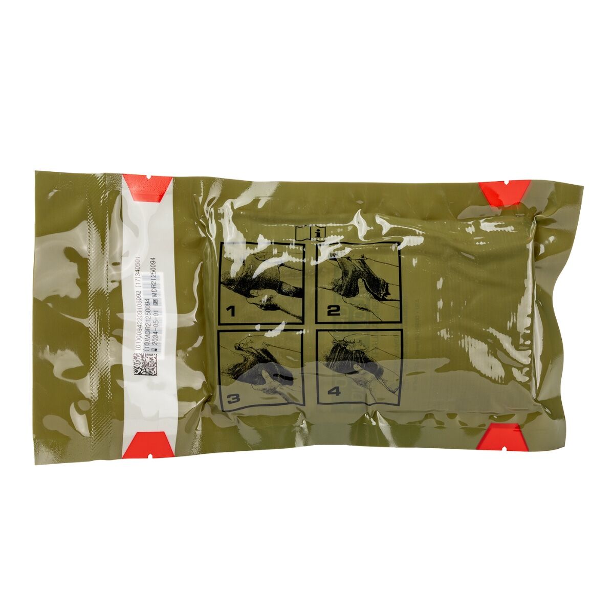 NAR - Flat Emergency Trauma Dressing (ETD) 4.0" or 6.0" Wide - (Limit 2 Per Customer)