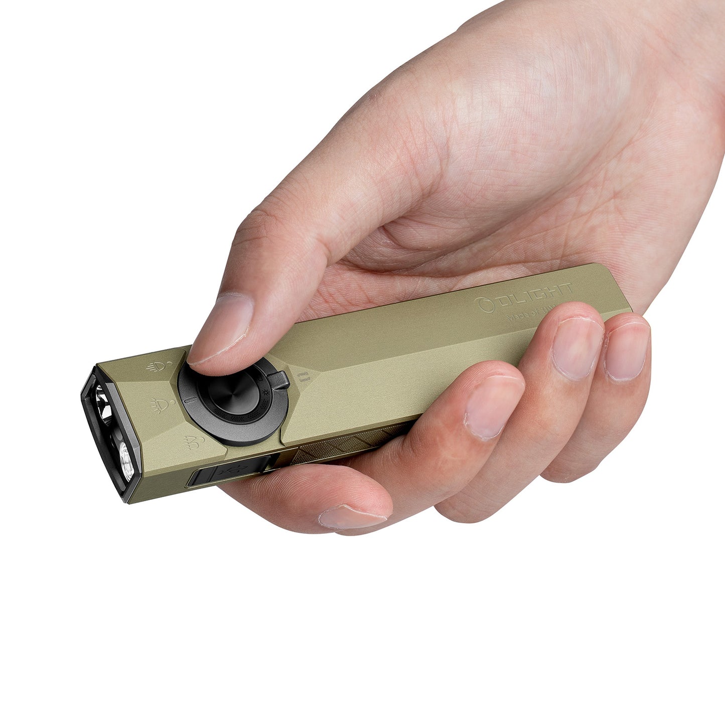 OLight - ArkPro Series – ULTRA Flat Unibody EDC Flashlight with FOUR Multi-Light Sources