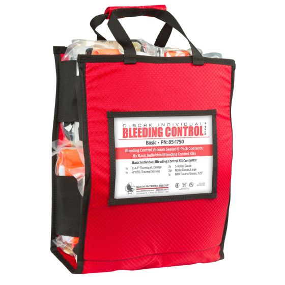 D-BCRK* Bleeding Control 8-Pack Stations - Vacuum Sealed D-BCRK Basic 8-Pack Vacuum Sealed Polycarbonate Station - SPECIAL ORDER PRODUCT!