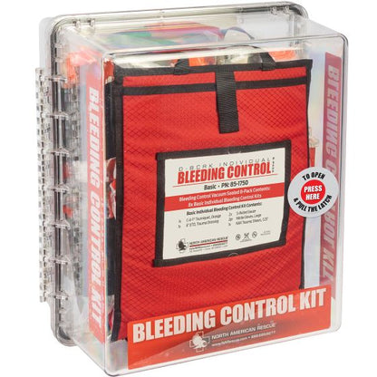 D-BCRK* Bleeding Control 8-Pack Stations - Vacuum Sealed D-BCRK Basic 8-Pack Vacuum Sealed Polycarbonate Station - SPECIAL ORDER PRODUCT!