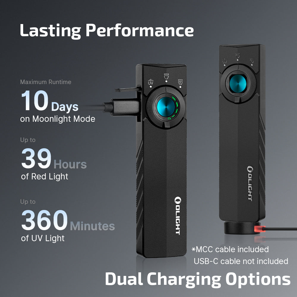 ArkPro Series – LITE Flat Unibody EDC Flashlight with Multi-Light Sources
