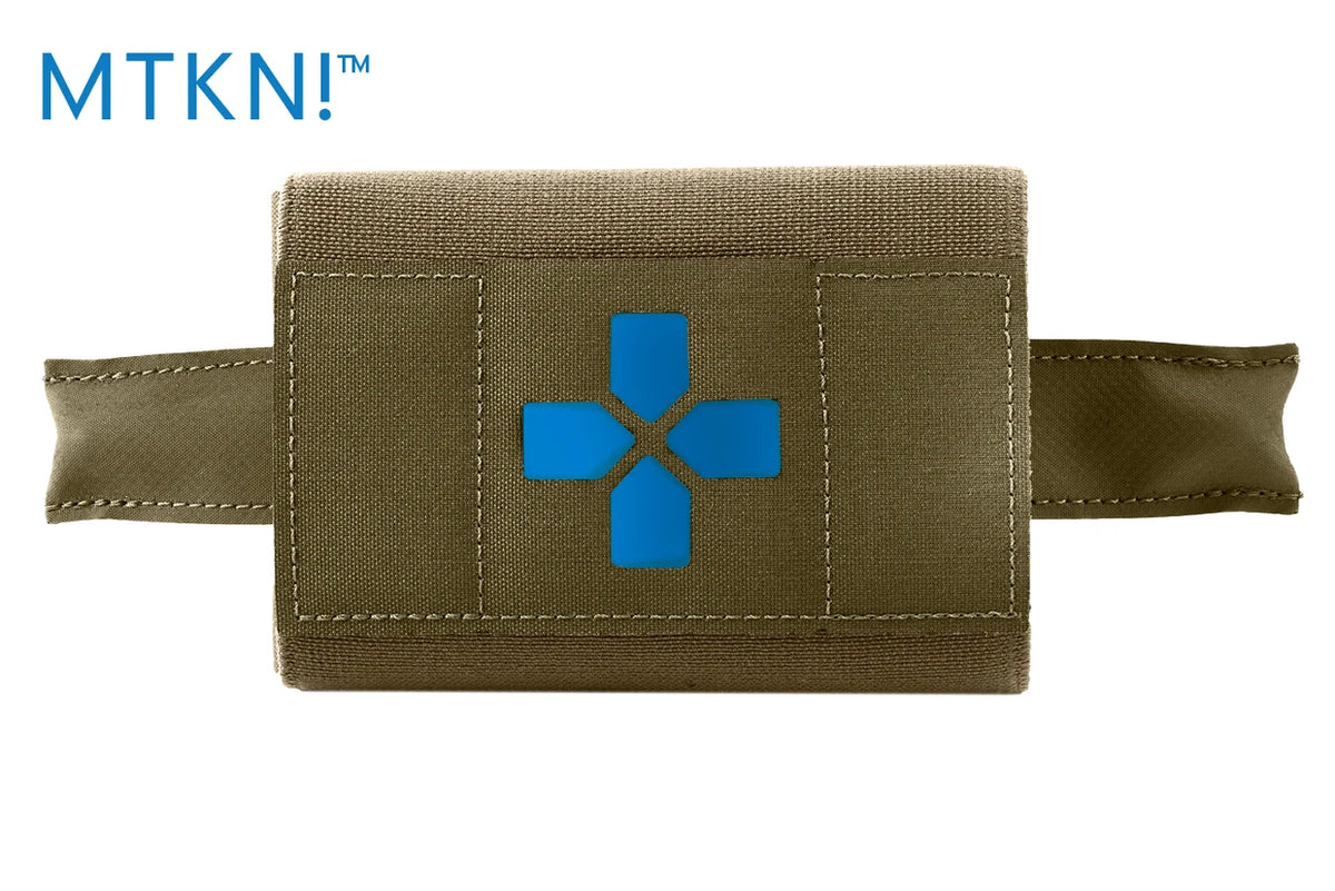 15% OFF SPECIAL NOW! at Checkout, Plus FREE SHIP! - Centa1 Med Kits Blue Force Gear - Micro Trauma Kit NOW! Pouch with Our 9-Piece TFAK Supplies PLUS the BFG "Hammock"