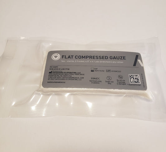H&H Medical Corp - Flat Compressed Gauze