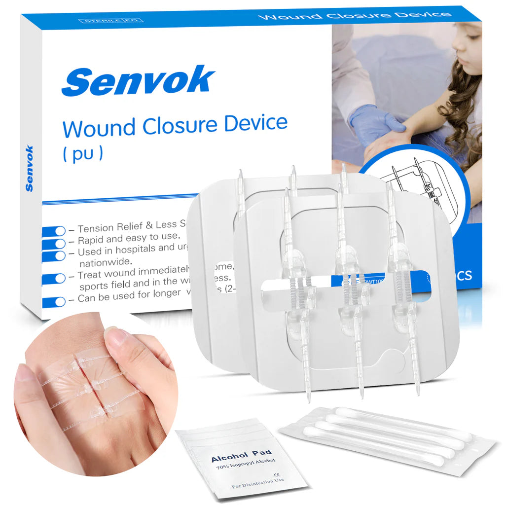 SENVOK - Advanced Wound Closure with Interlaced Locking Technology