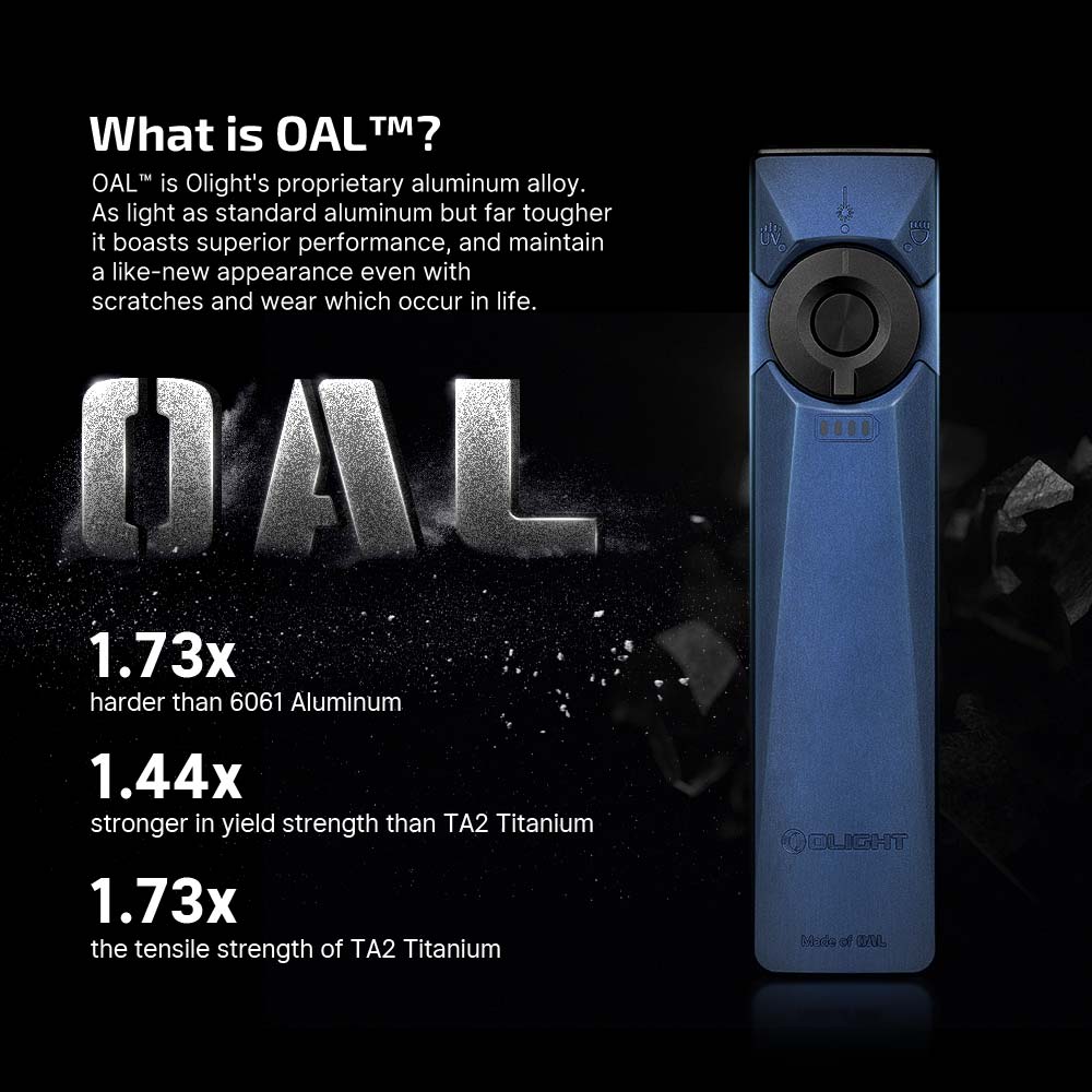 OLight - Arkfeld Ultra 3-in-1 EDC Flashlight with O-aluminum Material