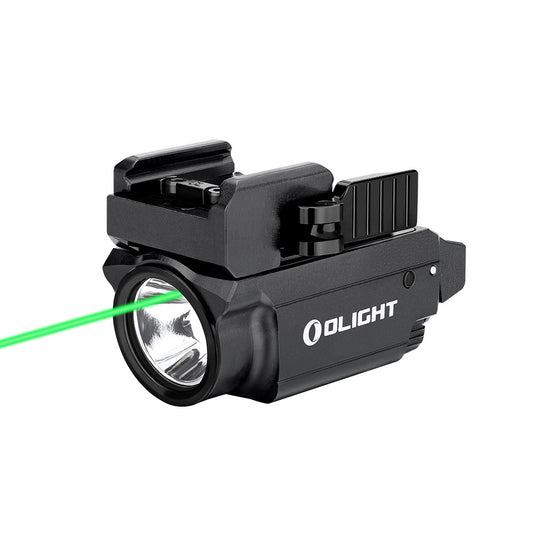 OLight - BALDR Mini Tactical Light 600 Lumens & Green Laser Combo