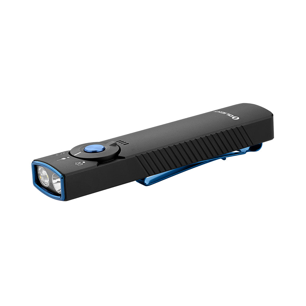 OLight - Arkfeld Pro Flat EDC Flashlight with LED Light UV and Laser