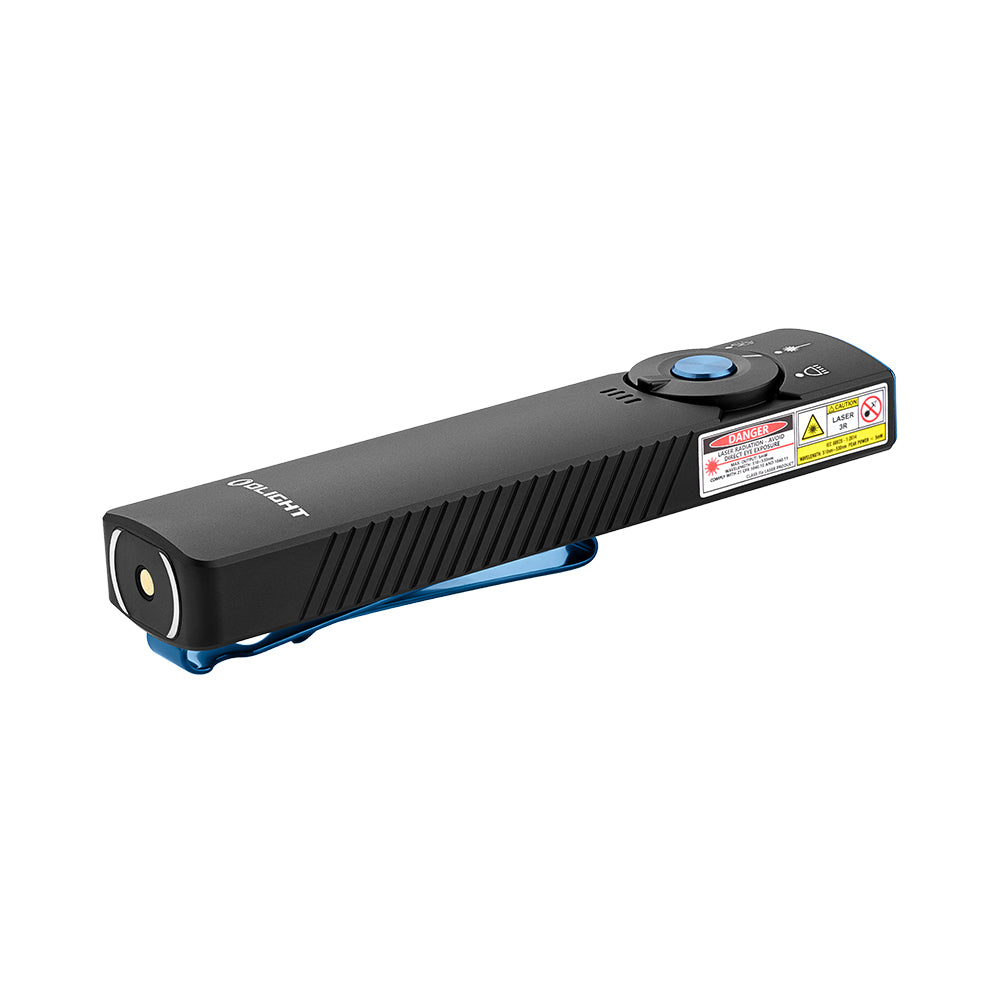 OLight - Arkfeld Pro Flat EDC Flashlight with LED Light UV and Laser
