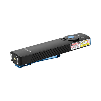OLight - Arkfeld Pro Flat EDC Flashlight with LED Light UV and Laser