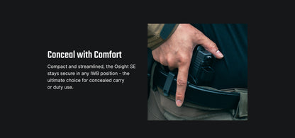 Osight SE RDS Enclosed Optic with RMSc Footprint and Replaceable Battery
