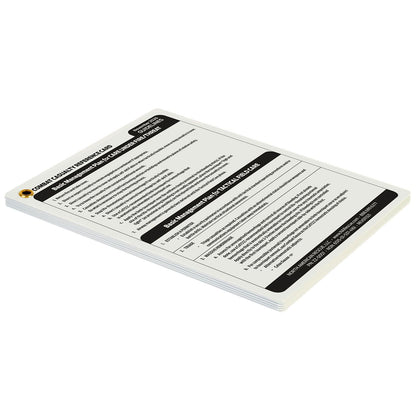 NAR - Combat Casualty Reference Card