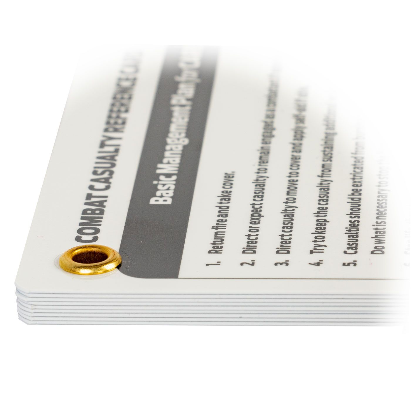 NAR - Combat Casualty Reference Card