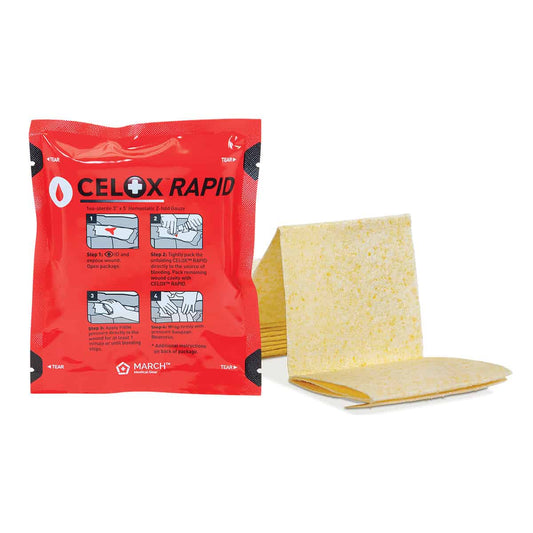 Celox™ RAPID, Z-Fold (3" x 5')